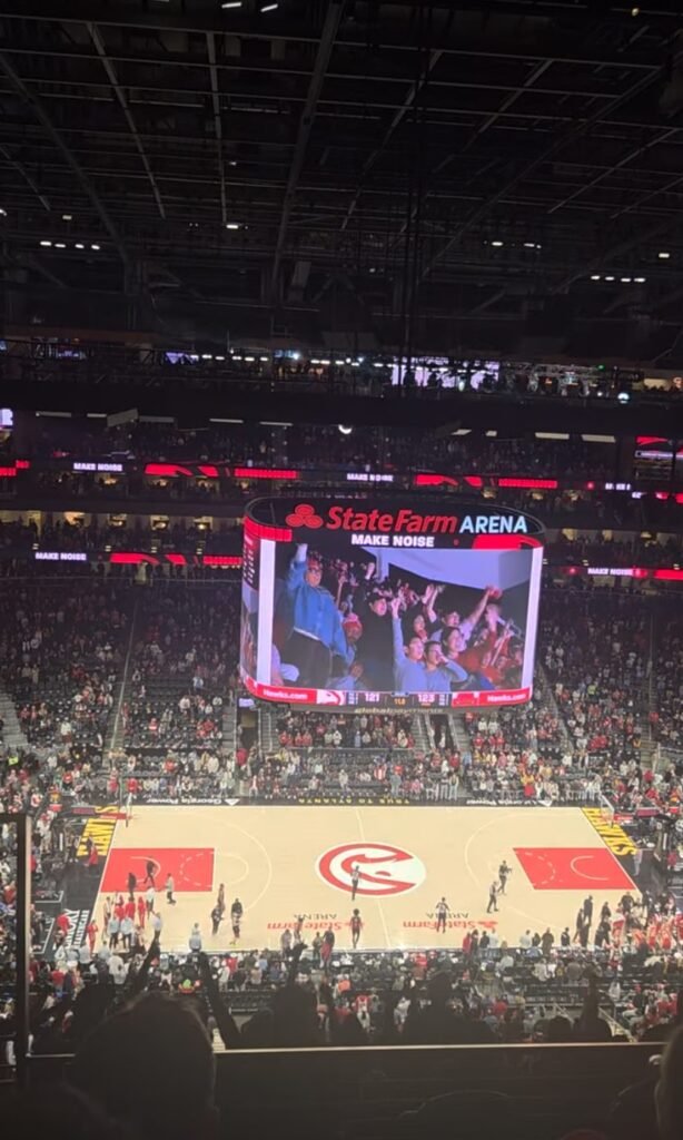 basketball at state farm arena