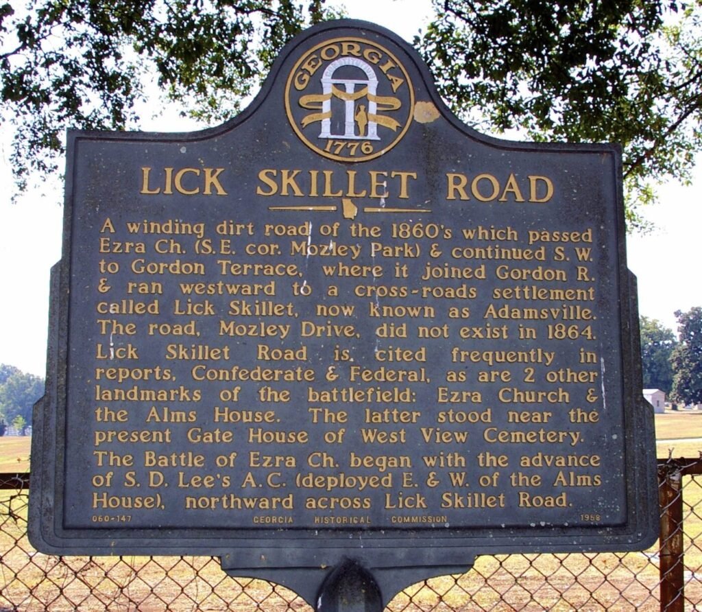 Lick skillet Road