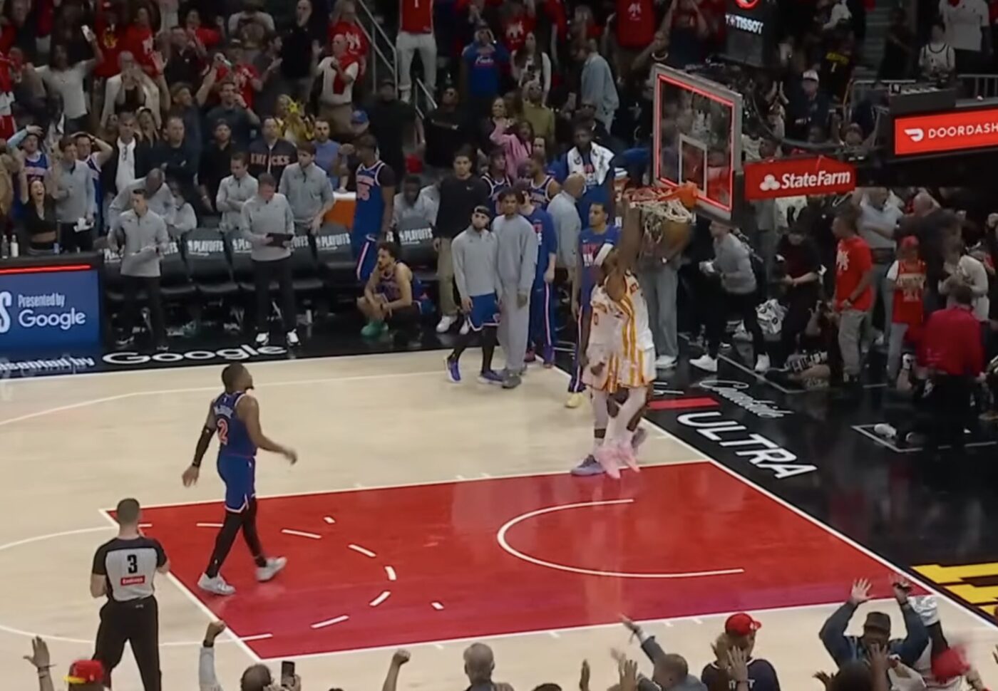 Hawks Lean on Defense, Late Poise to Edge Knicks and Take Series Lead