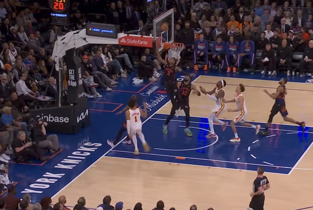 NBA Hawls and Knicks