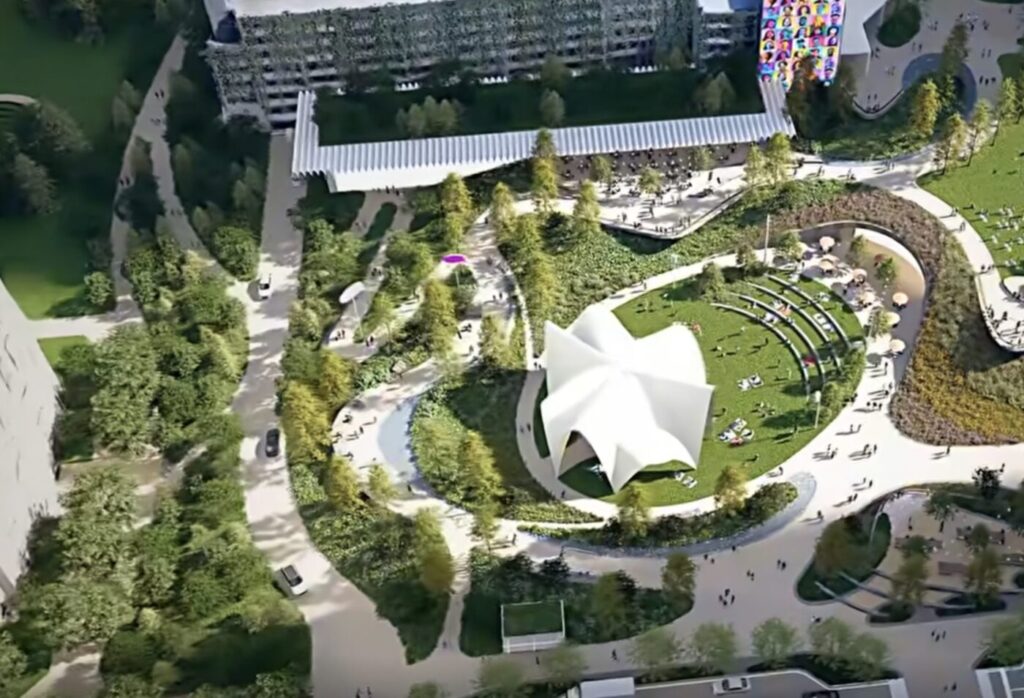 New midtown park