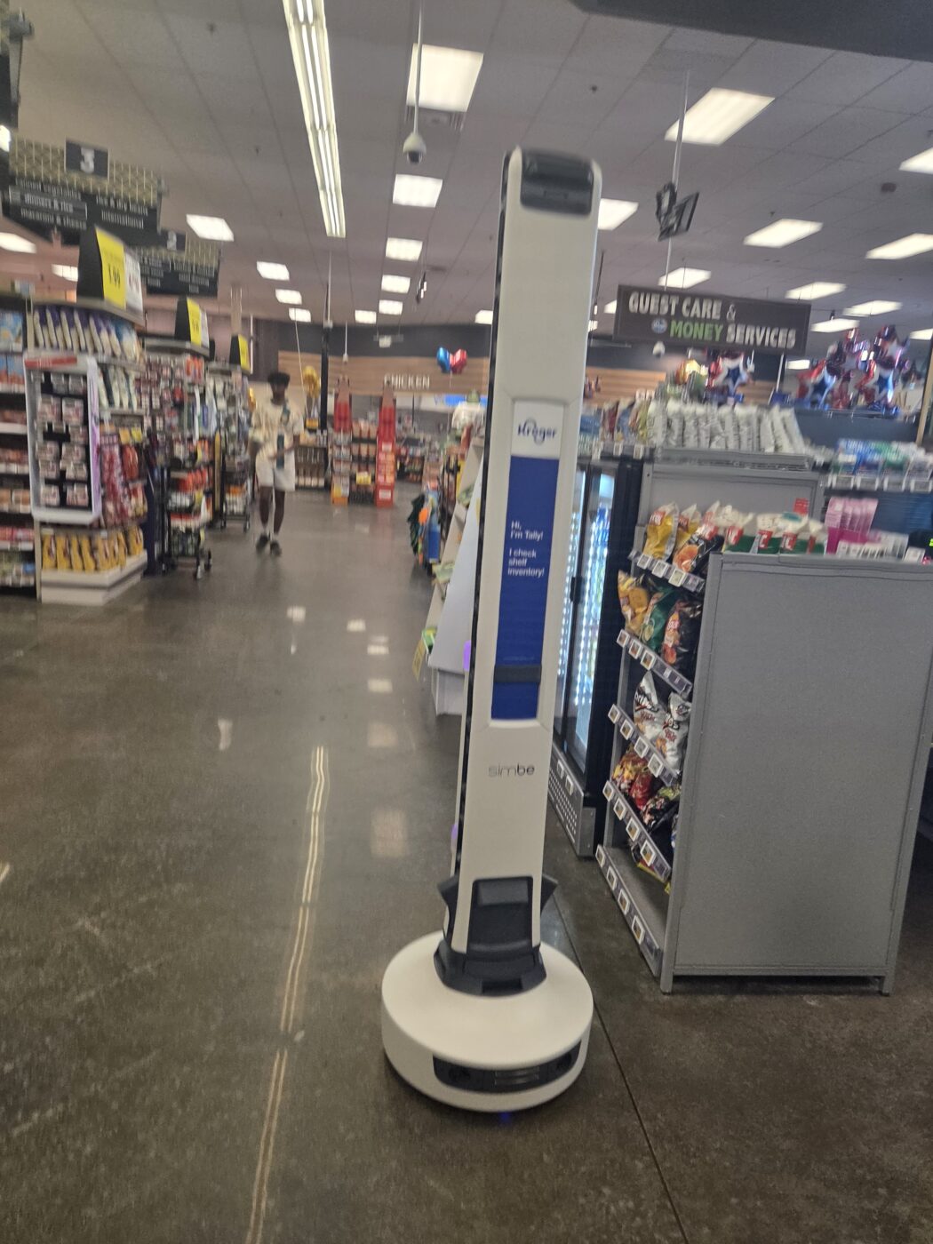 A Grocery Robot Is Now Roaming This Peachtree Parkway Kroger