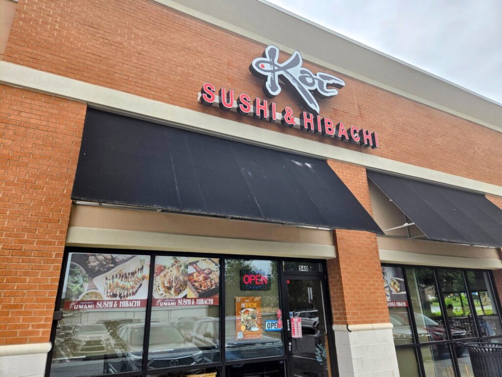 Koi Sushi & Hibachi has replaced the former Umami name on Peachtree Parkway in Suwanee.