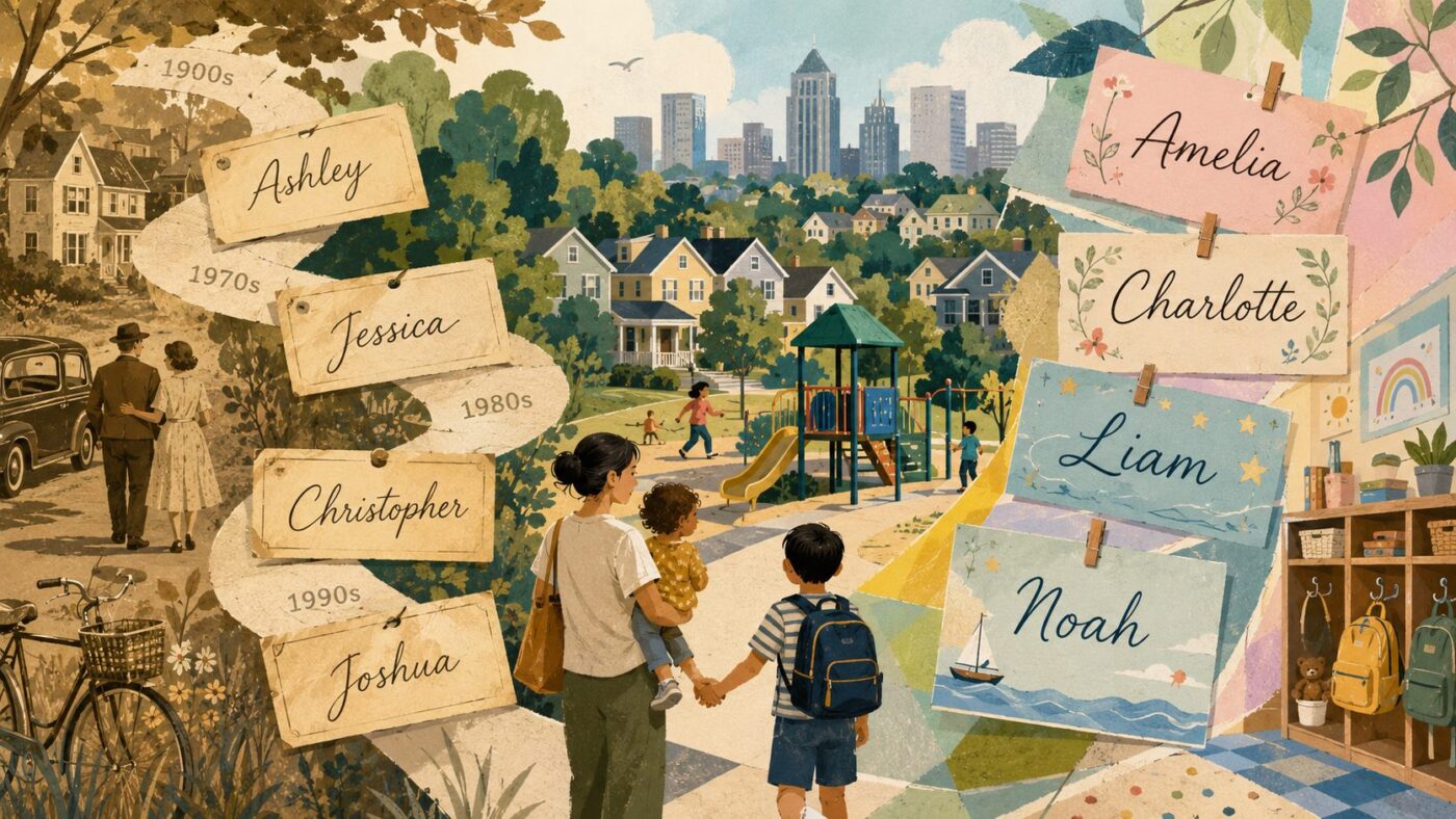 From Taylor to Amelia: How Georgia’s Baby Names Changed as North Atlanta Grew